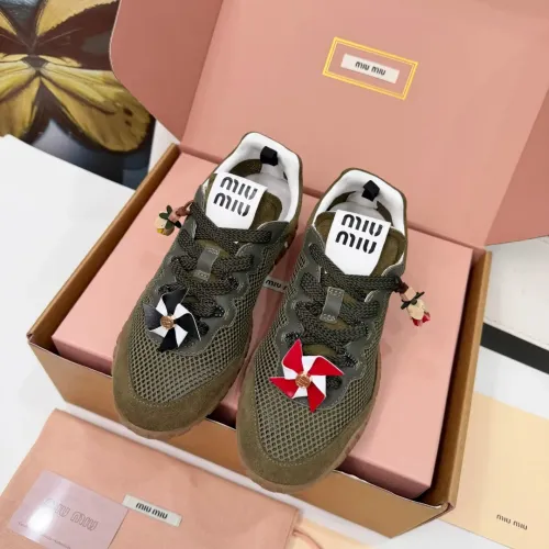 Replica MIU MIU Casual Shoes For Women #1471513 $100.00 USD for Wholesale