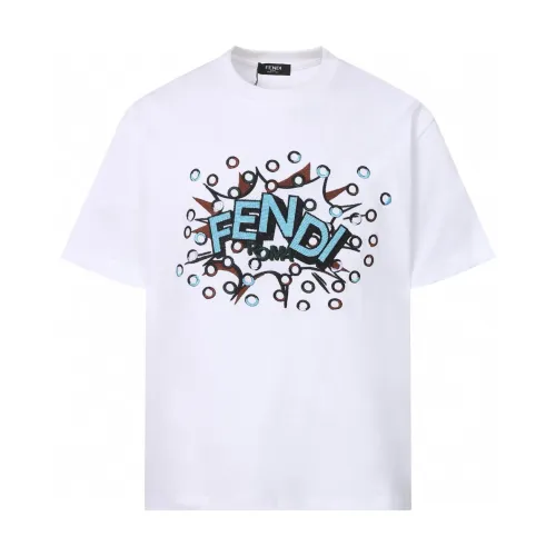 Cheap Fendi T-Shirts Short Sleeved For Men #1471628, $$39.00 USD On Fendi T-Shirts