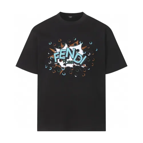 Cheap Fendi T-Shirts Short Sleeved For Men #1471629, $$39.00 USD On Fendi T-Shirts