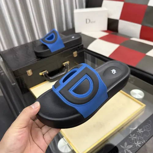 Replica Christian Dior Slippers For Men #1471718 $45.00 USD for Wholesale
