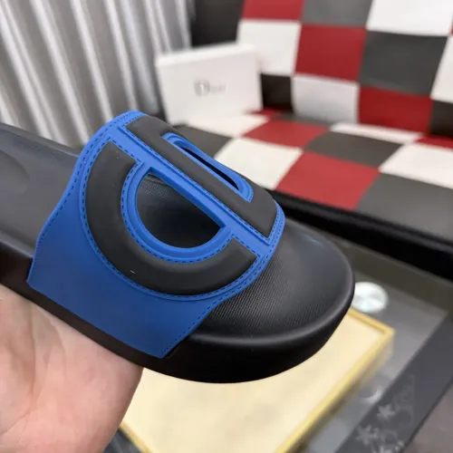 Replica Christian Dior Slippers For Men #1471718 $45.00 USD for Wholesale