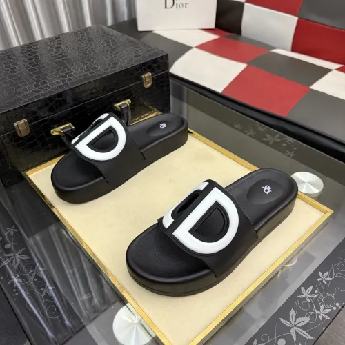 Replica Christian Dior Slippers For Men #1471719 $45.00 USD for Wholesale
