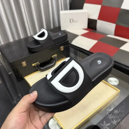 Replica Christian Dior Slippers For Men #1471719 $45.00 USD for Wholesale