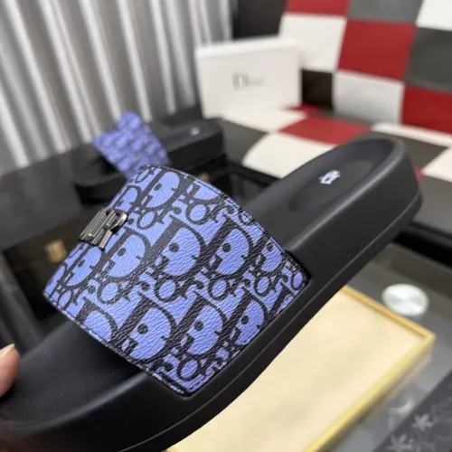 Replica Christian Dior Slippers For Men #1471723 $45.00 USD for Wholesale