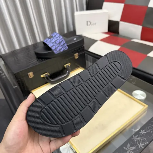 Replica Christian Dior Slippers For Men #1471723 $45.00 USD for Wholesale