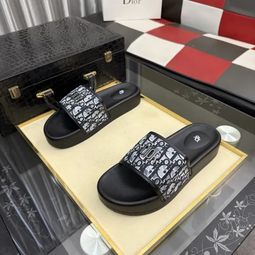 Replica Christian Dior Slippers For Men #1471724 $45.00 USD for Wholesale