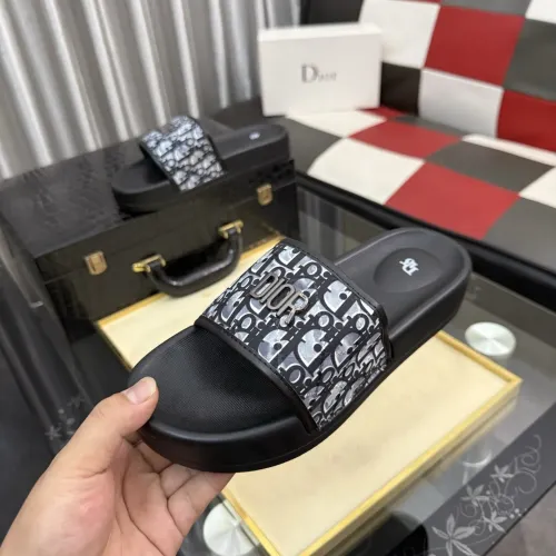 Replica Christian Dior Slippers For Men #1471724 $45.00 USD for Wholesale