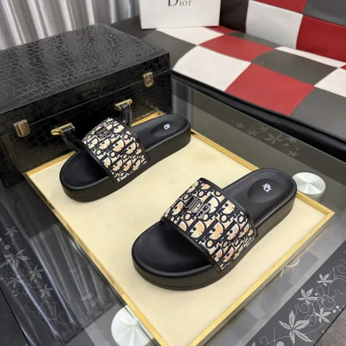 Replica Christian Dior Slippers For Men #1471726 $45.00 USD for Wholesale