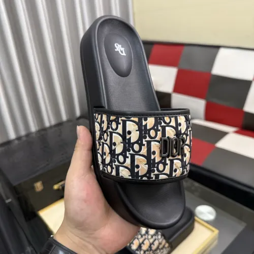 Replica Christian Dior Slippers For Men #1471726 $45.00 USD for Wholesale