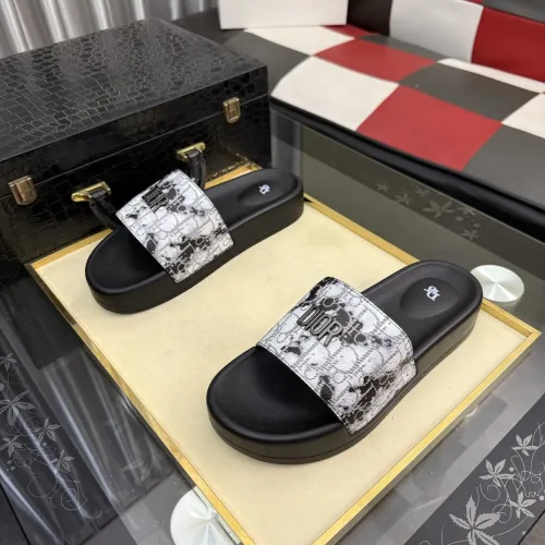 Replica Christian Dior Slippers For Men #1471728 $45.00 USD for Wholesale