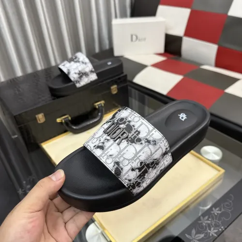 Replica Christian Dior Slippers For Men #1471728 $45.00 USD for Wholesale