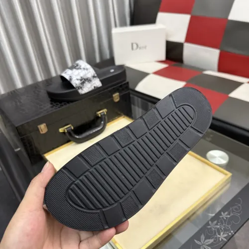 Replica Christian Dior Slippers For Men #1471728 $45.00 USD for Wholesale