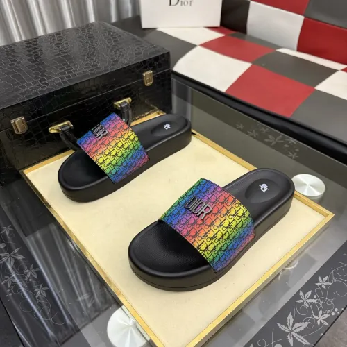 Replica Christian Dior Slippers For Men #1471729 $45.00 USD for Wholesale