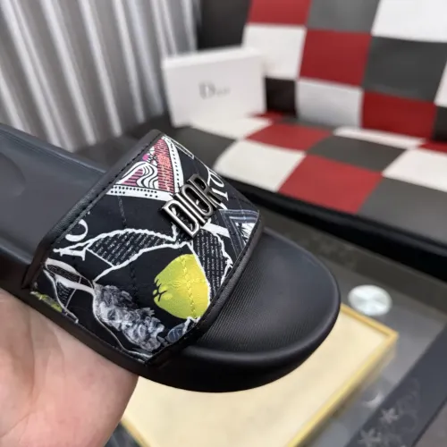 Replica Christian Dior Slippers For Men #1471730 $45.00 USD for Wholesale