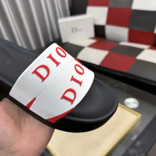 Replica Christian Dior Slippers For Men #1471732 $45.00 USD for Wholesale