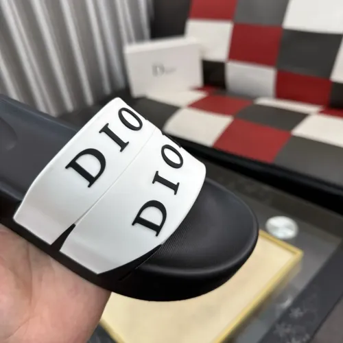 Replica Christian Dior Slippers For Men #1471733 $45.00 USD for Wholesale