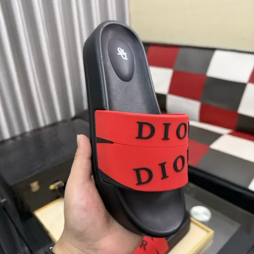 Replica Christian Dior Slippers For Men #1471735 $45.00 USD for Wholesale