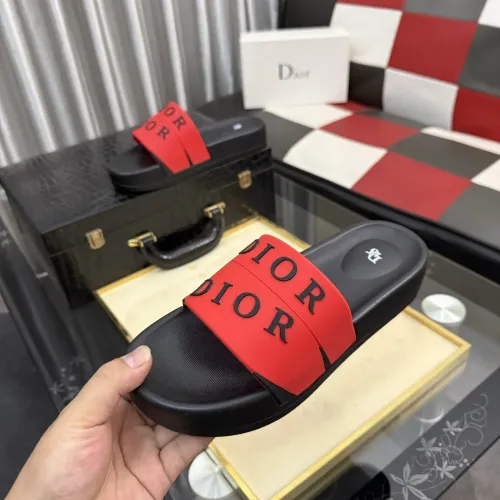 Replica Christian Dior Slippers For Men #1471735 $45.00 USD for Wholesale