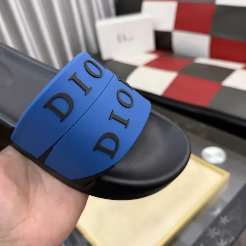 Replica Christian Dior Slippers For Men #1471736 $45.00 USD for Wholesale