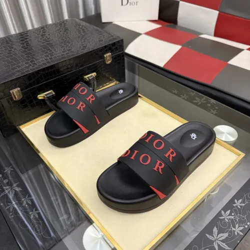 Replica Christian Dior Slippers For Men #1471738 $45.00 USD for Wholesale