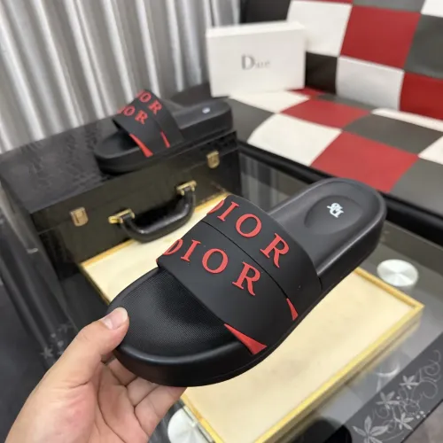 Replica Christian Dior Slippers For Men #1471738 $45.00 USD for Wholesale