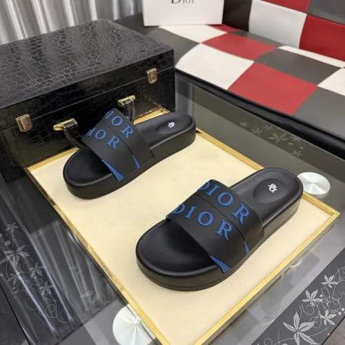Replica Christian Dior Slippers For Men #1471739 $45.00 USD for Wholesale
