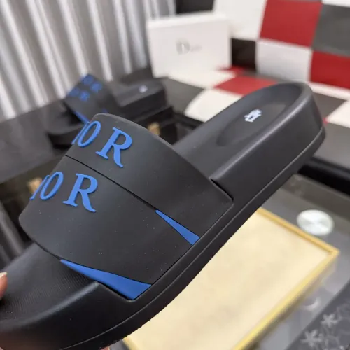 Replica Christian Dior Slippers For Men #1471739 $45.00 USD for Wholesale