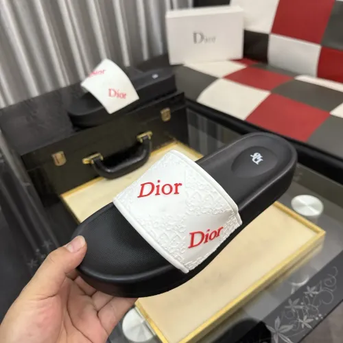 Replica Christian Dior Slippers For Men #1471741 $45.00 USD for Wholesale