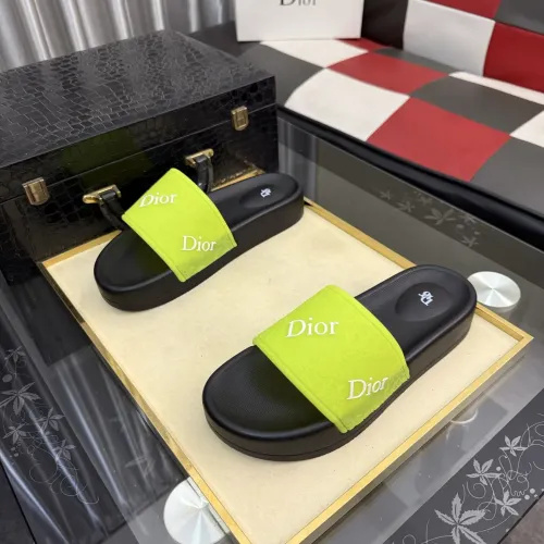 Replica Christian Dior Slippers For Men #1471742 $45.00 USD for Wholesale