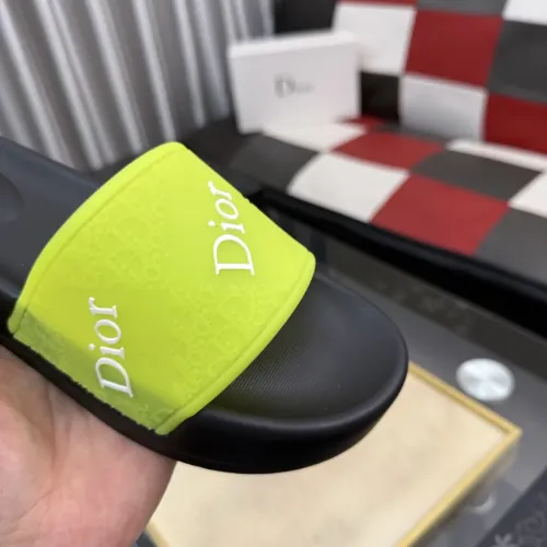 Replica Christian Dior Slippers For Men #1471742 $45.00 USD for Wholesale