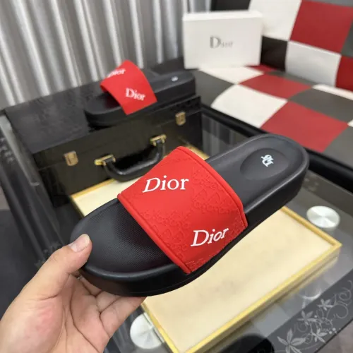 Replica Christian Dior Slippers For Men #1471749 $45.00 USD for Wholesale