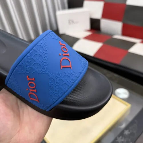 Replica Christian Dior Slippers For Men #1471757 $45.00 USD for Wholesale