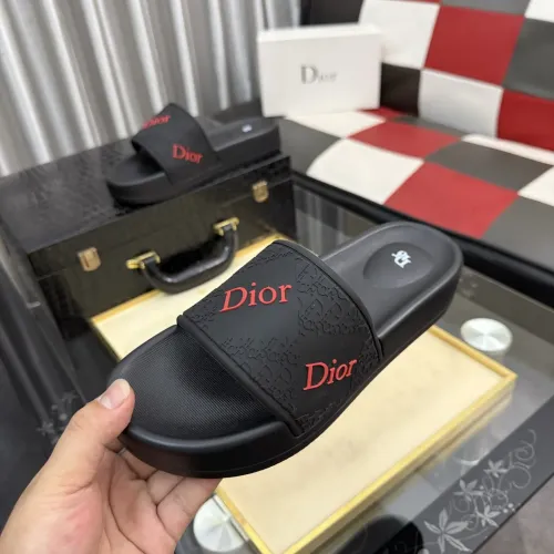 Replica Christian Dior Slippers For Men #1471766 $45.00 USD for Wholesale
