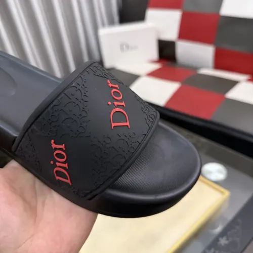 Replica Christian Dior Slippers For Men #1471766 $45.00 USD for Wholesale