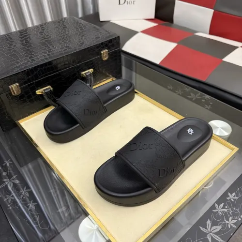 Replica Christian Dior Slippers For Men #1471769 $45.00 USD for Wholesale