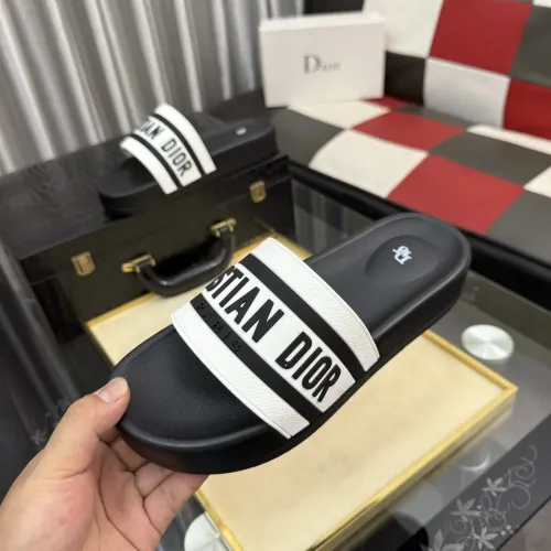 Replica Christian Dior Slippers For Men #1471773 $45.00 USD for Wholesale