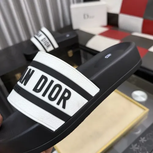 Replica Christian Dior Slippers For Men #1471773 $45.00 USD for Wholesale