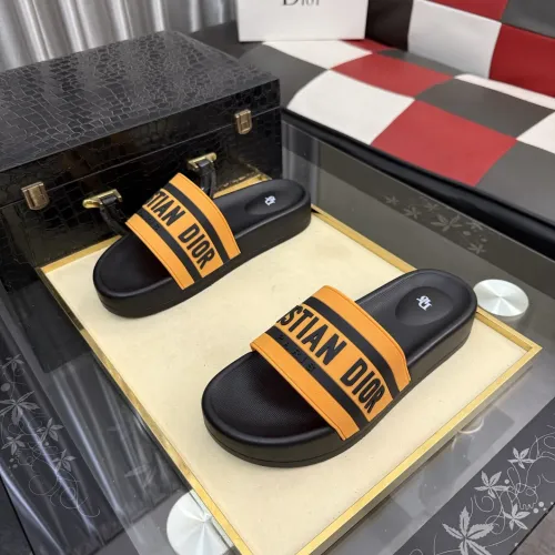 Replica Christian Dior Slippers For Men #1471774 $45.00 USD for Wholesale