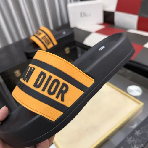 Replica Christian Dior Slippers For Men #1471774 $45.00 USD for Wholesale