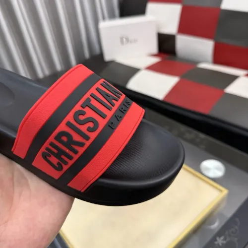 Replica Christian Dior Slippers For Men #1471775 $45.00 USD for Wholesale