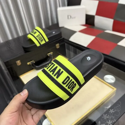Replica Christian Dior Slippers For Men #1471779 $45.00 USD for Wholesale