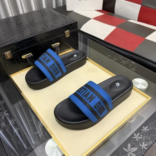 Replica Christian Dior Slippers For Men #1471780 $45.00 USD for Wholesale