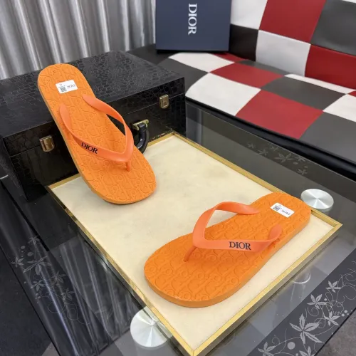 Replica Christian Dior Slippers For Men #1471785 $45.00 USD for Wholesale