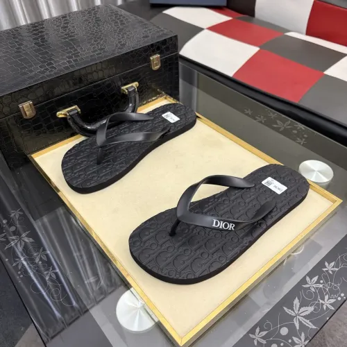 Replica Christian Dior Slippers For Men #1471787 $45.00 USD for Wholesale