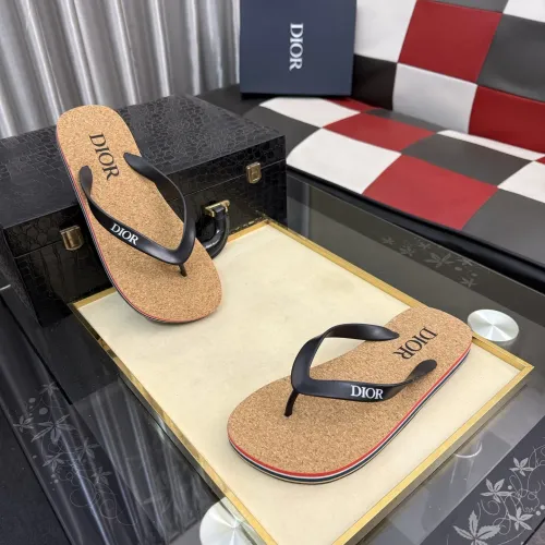 Replica Christian Dior Slippers For Men #1471792 $45.00 USD for Wholesale