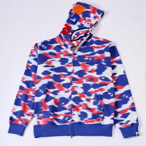 Cheap Bape Hoodies Long Sleeved For Unisex #1471793, $$48.00 USD On Bape Hoodies
