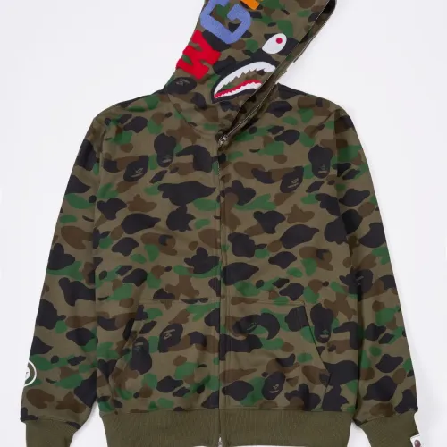 Cheap Bape Hoodies Long Sleeved For Unisex #1471813, $$48.00 USD On Bape Hoodies