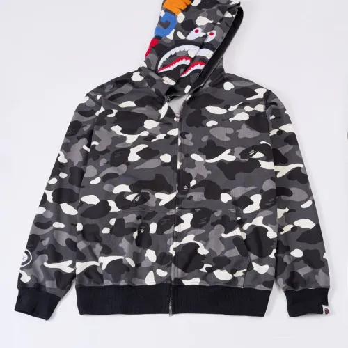 Cheap Bape Hoodies Long Sleeved For Unisex #1471833, $$56.00 USD On Bape Hoodies