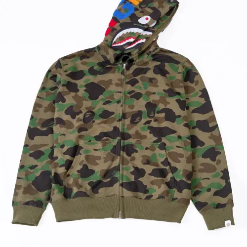 Cheap Bape Hoodies Long Sleeved For Unisex #1471869, $$56.00 USD On Bape Hoodies