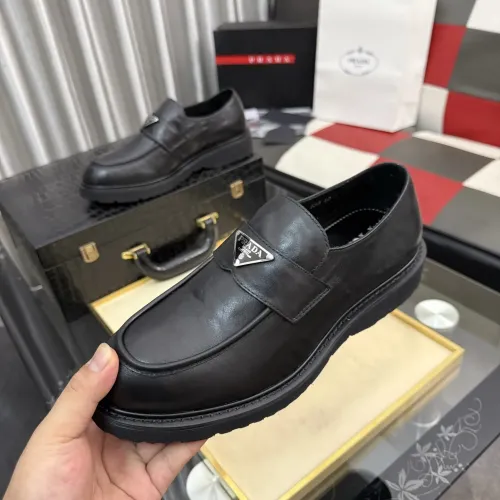 Cheap Prada Leather Shoes For Men #1471967, $$112.00 USD On Prada Leather Shoes